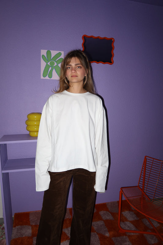 Manches longues blanc