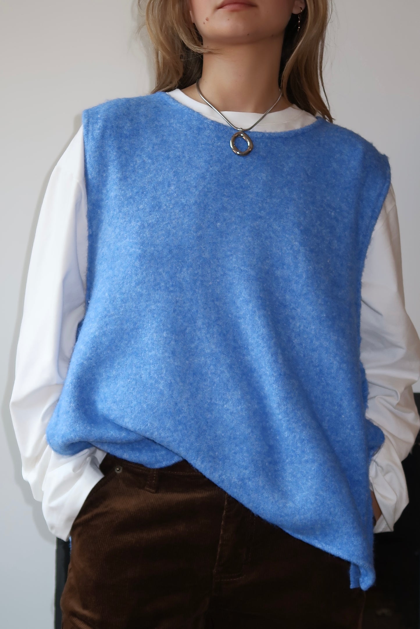 Pull sans manches