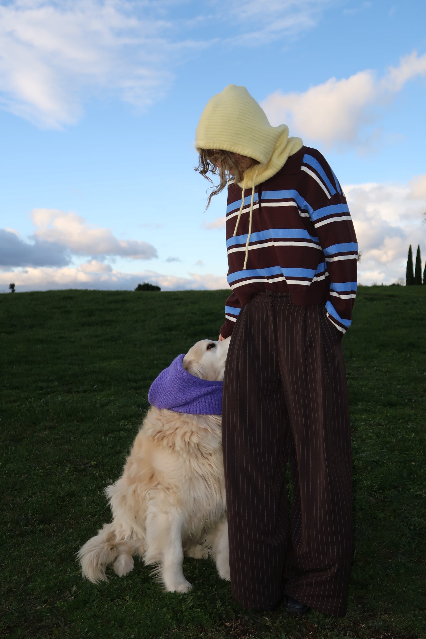 Pantalon rayé